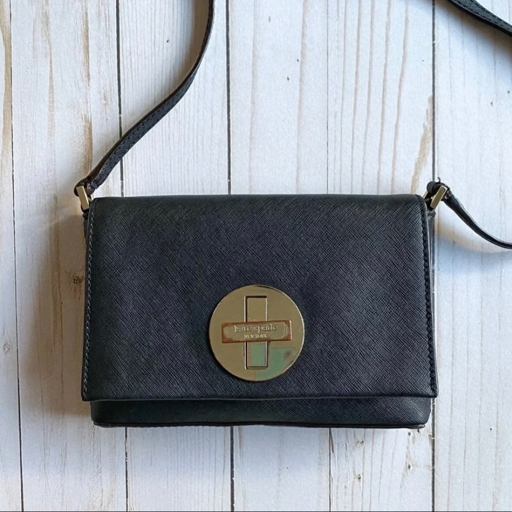 Kate Spade Newbury Lane Sally Black Crossbody Bag